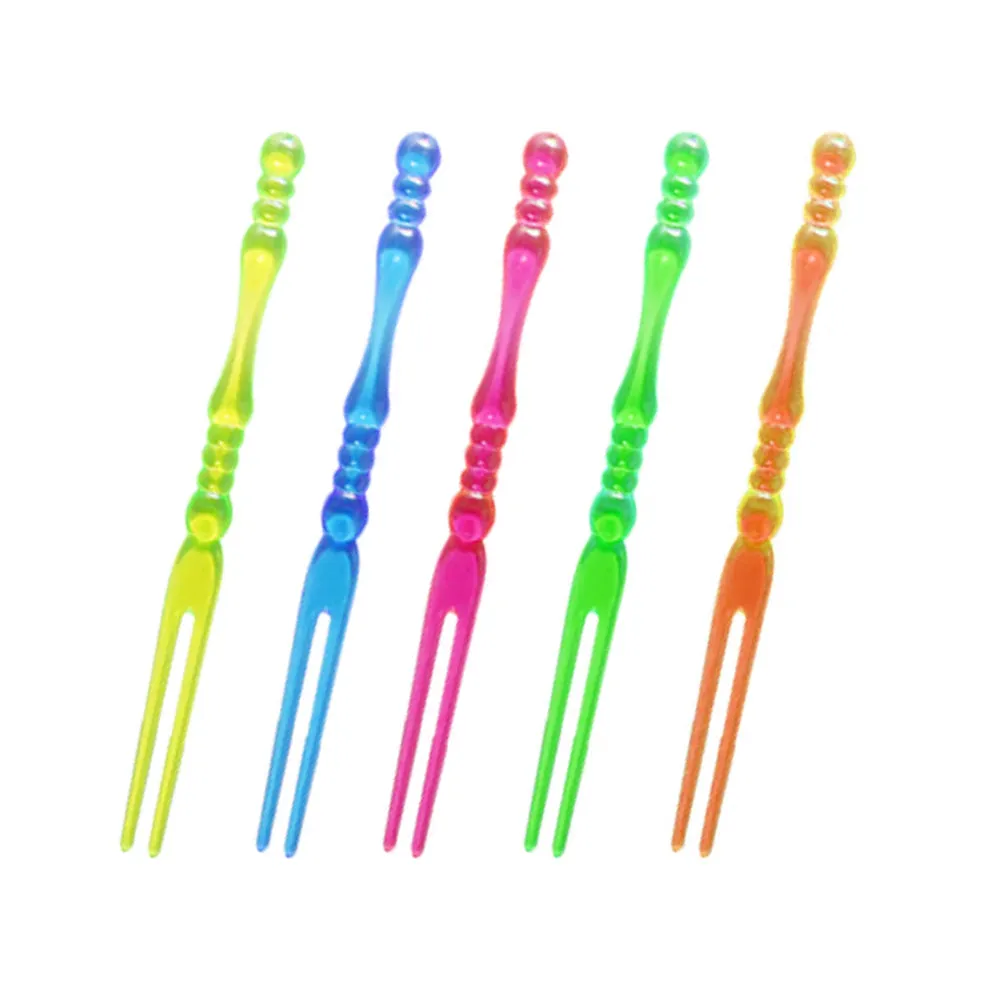 600 PCS Cocktail Fruit Picks Food Appetizer Fork Catering Tasting Disposable