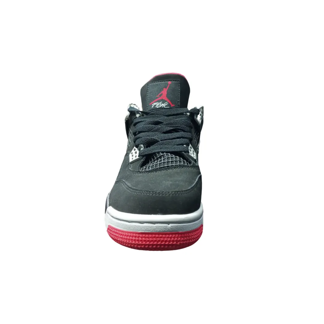 AJ 4 "Bred" (Black/Red) 🏀