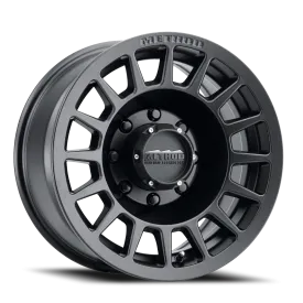 Aluminum Wheels 17x8.5 Bead Grip MR707 Bolt Pattern 8 On 165.1 Offset 0 Lip Size 0 Matte Black MB Method