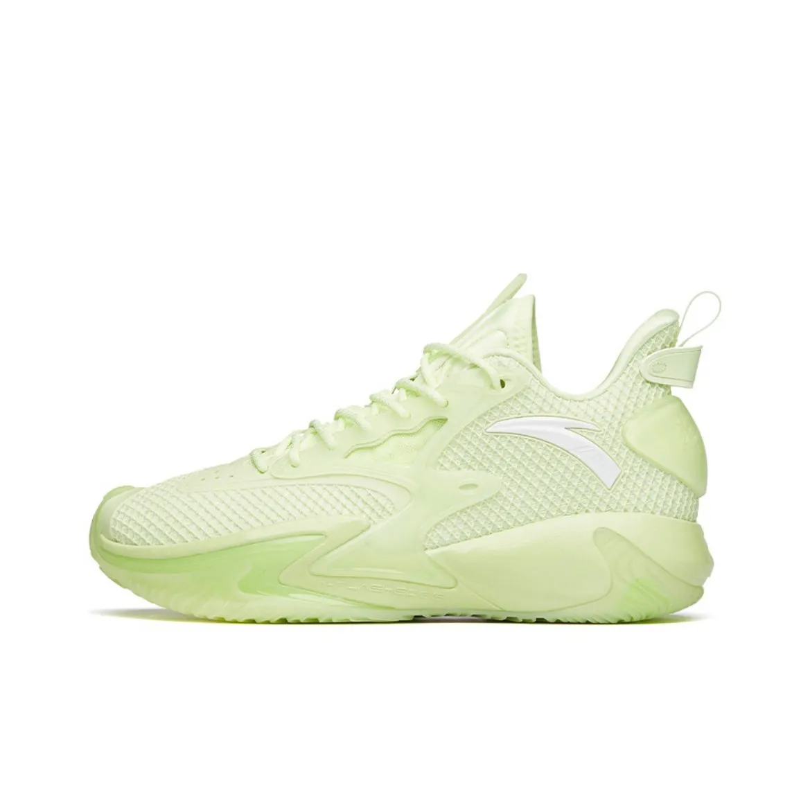 Anta Men's Shock The Game 5.0 Crazy Tide 3.0 Pro Fluorescence Green
