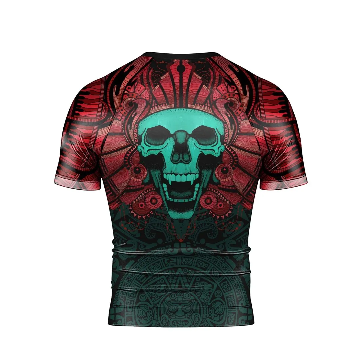 Aztec Heritage Men's Short Sleeve Rash Guard
