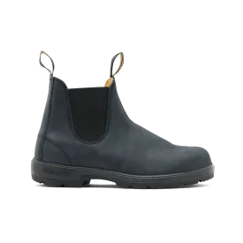 Blundstone #587 Leather Lined Chelsea in Rustic Black