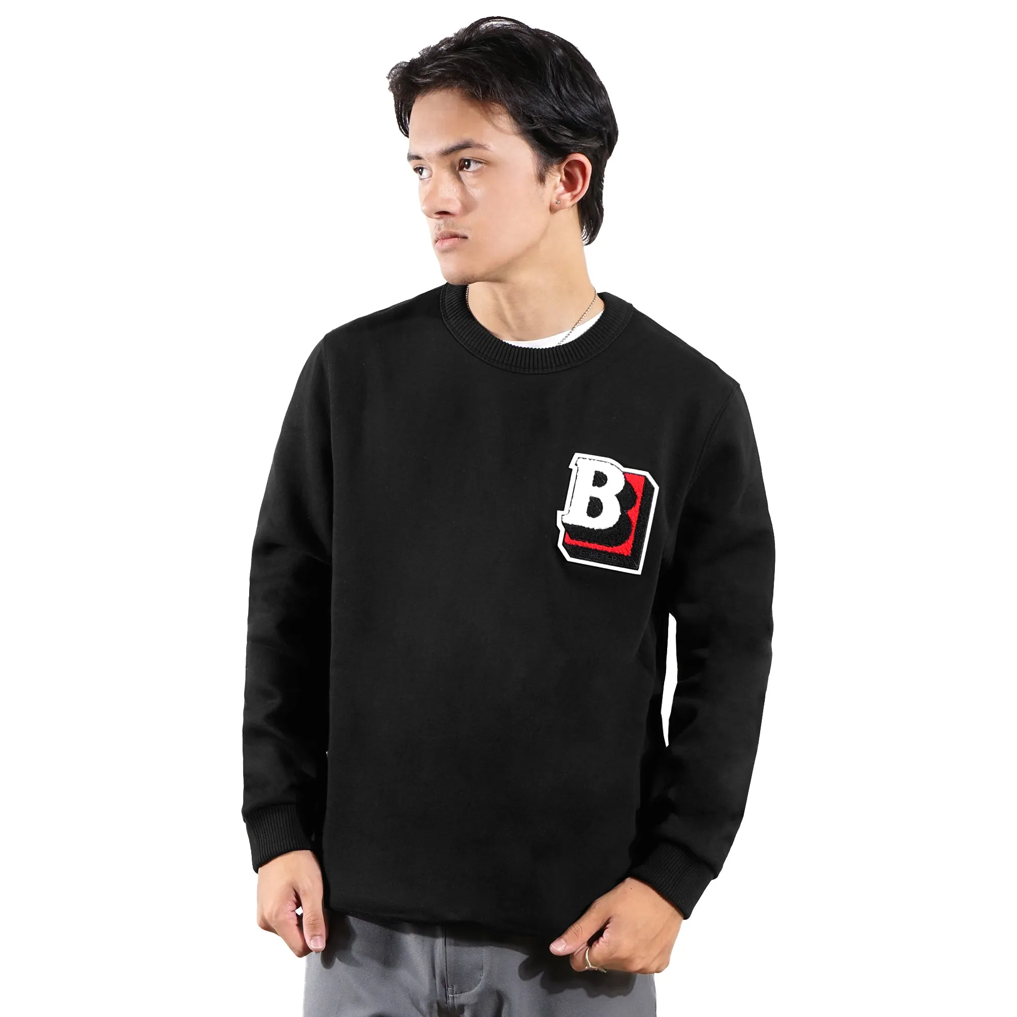 BRBRY Applique Logo Sweatshirt