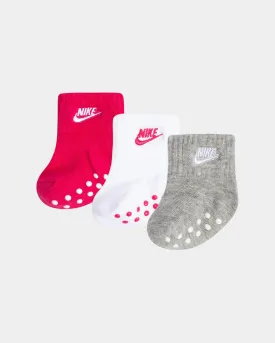 Chaussettes Nike Bébé - Rose/Blanc/Gris