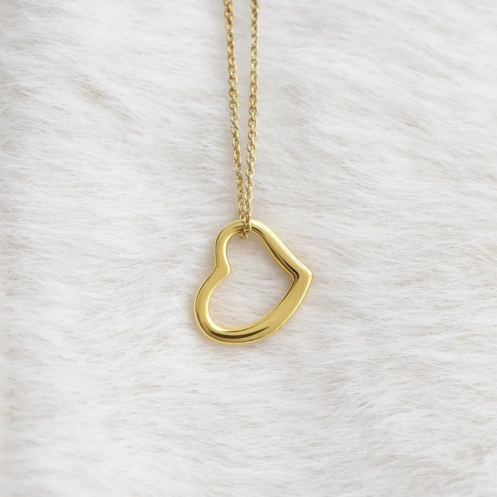 Christmas Gift for Daughter, Christmas Necklace for Daughter, Heart Daughter Necklace, Minimalist Holiday Gift, Gift that Keeps on Giving