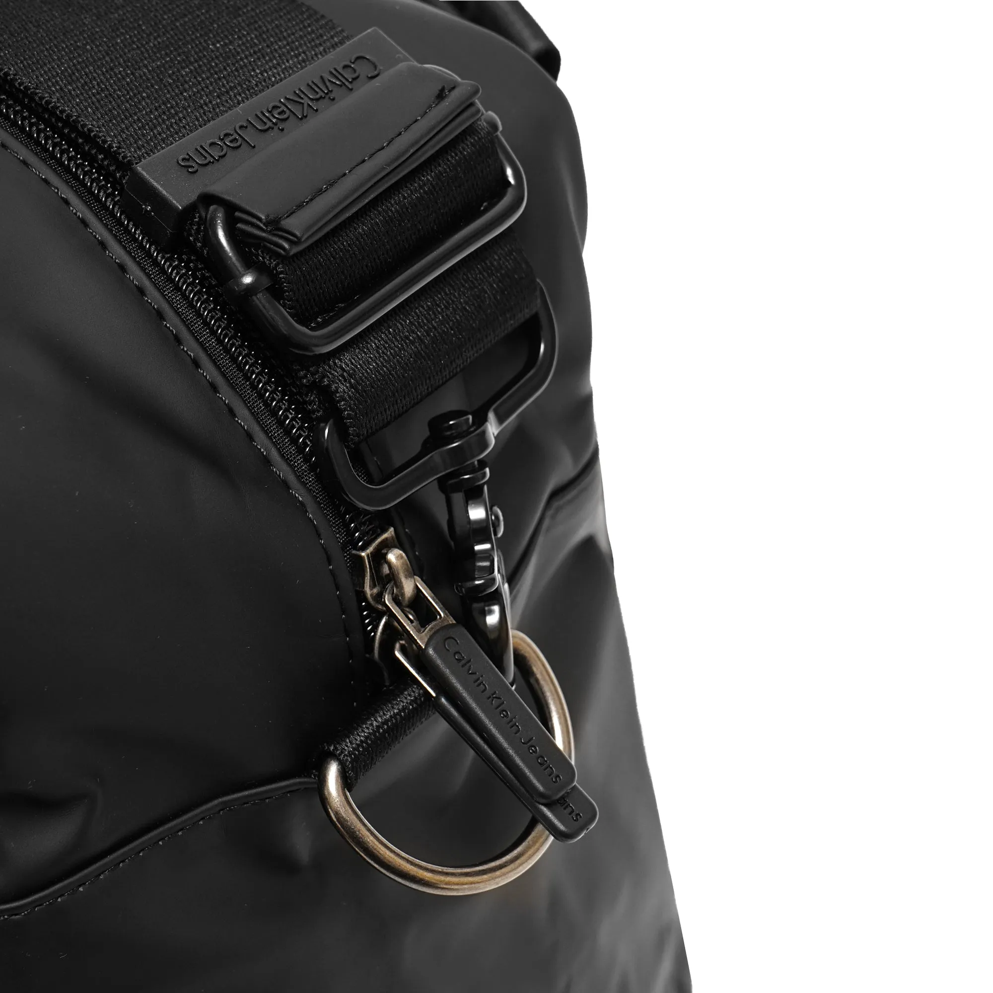 CK Logo Crossbody Duffle Bag