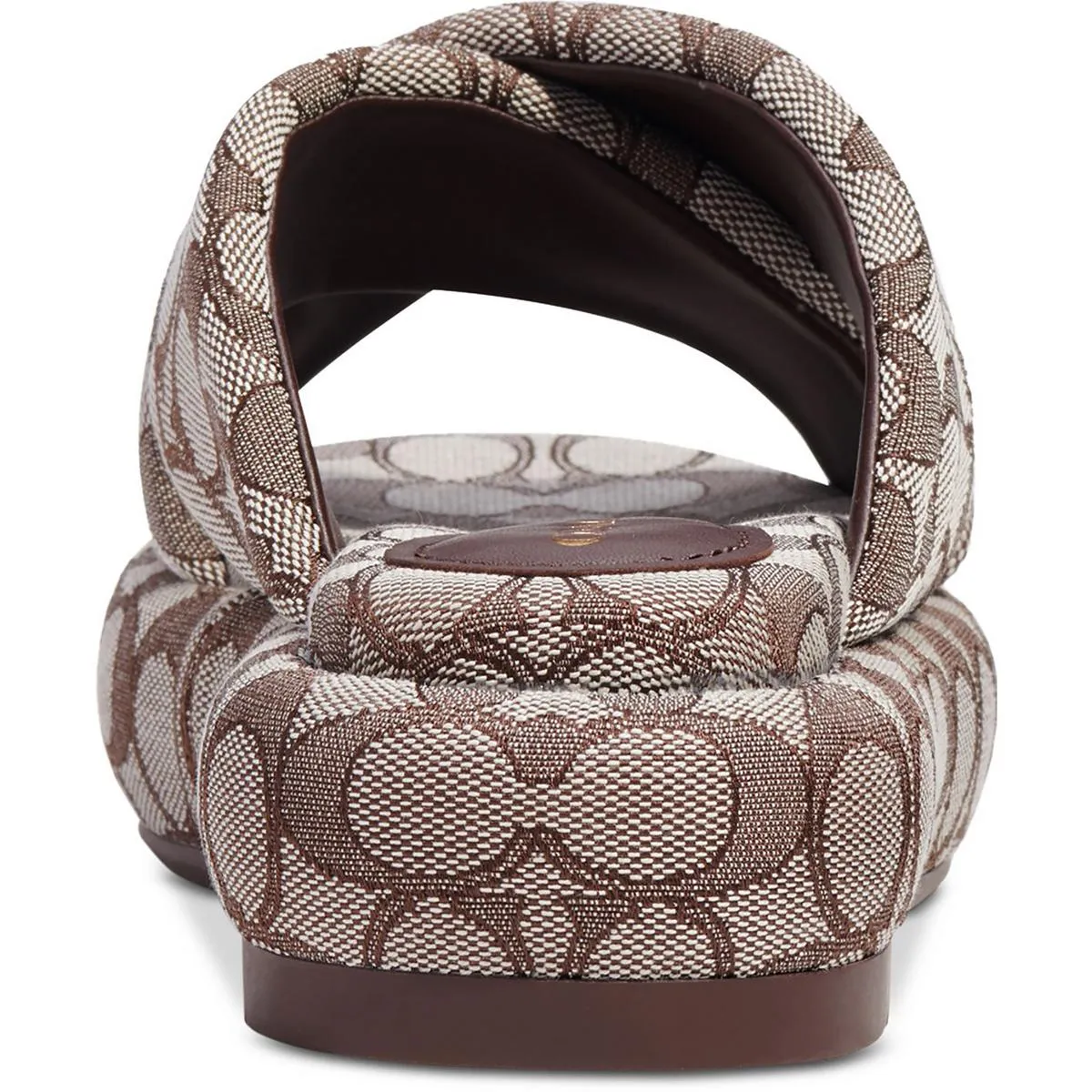 Coach Womens PENELOPE  Square toe Slip on Platform Sandals