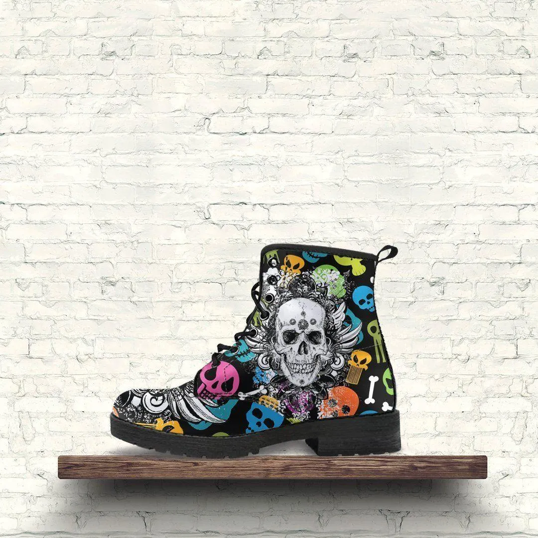 Colorful Punk Boots