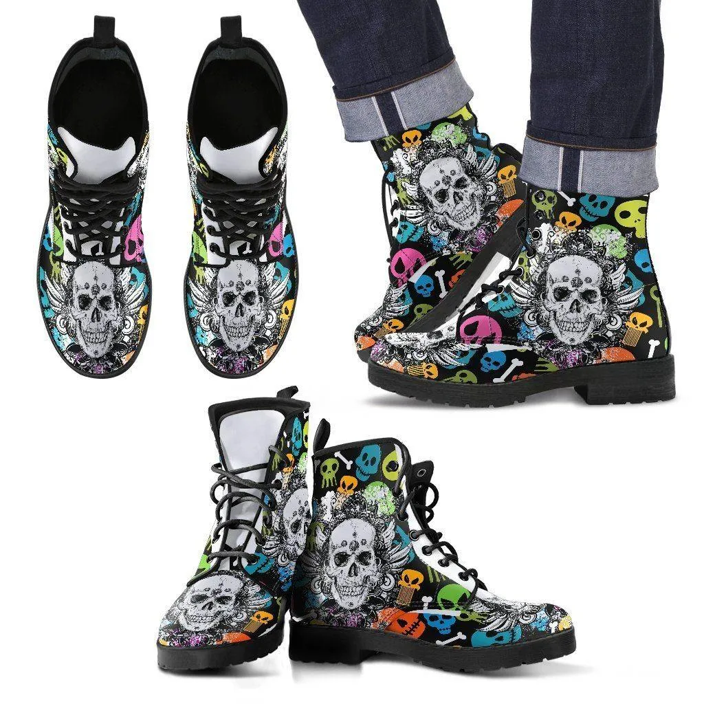 Colorful Punk Boots