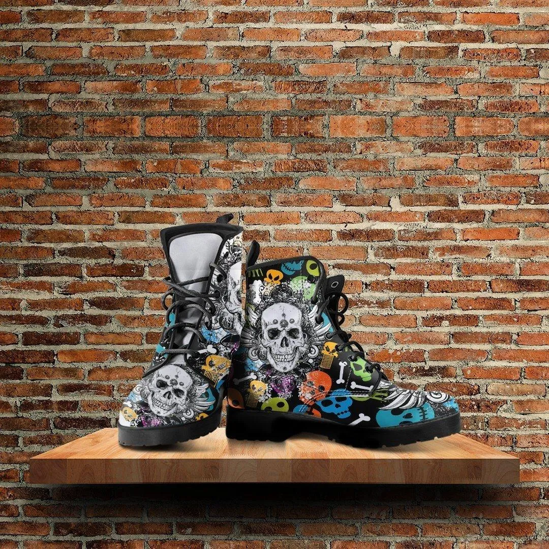 Colorful Punk Boots