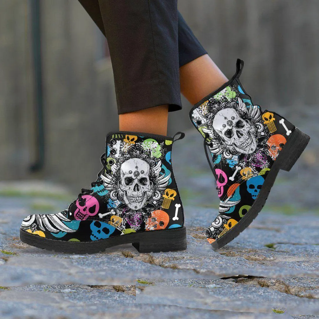 Colorful Punk Boots