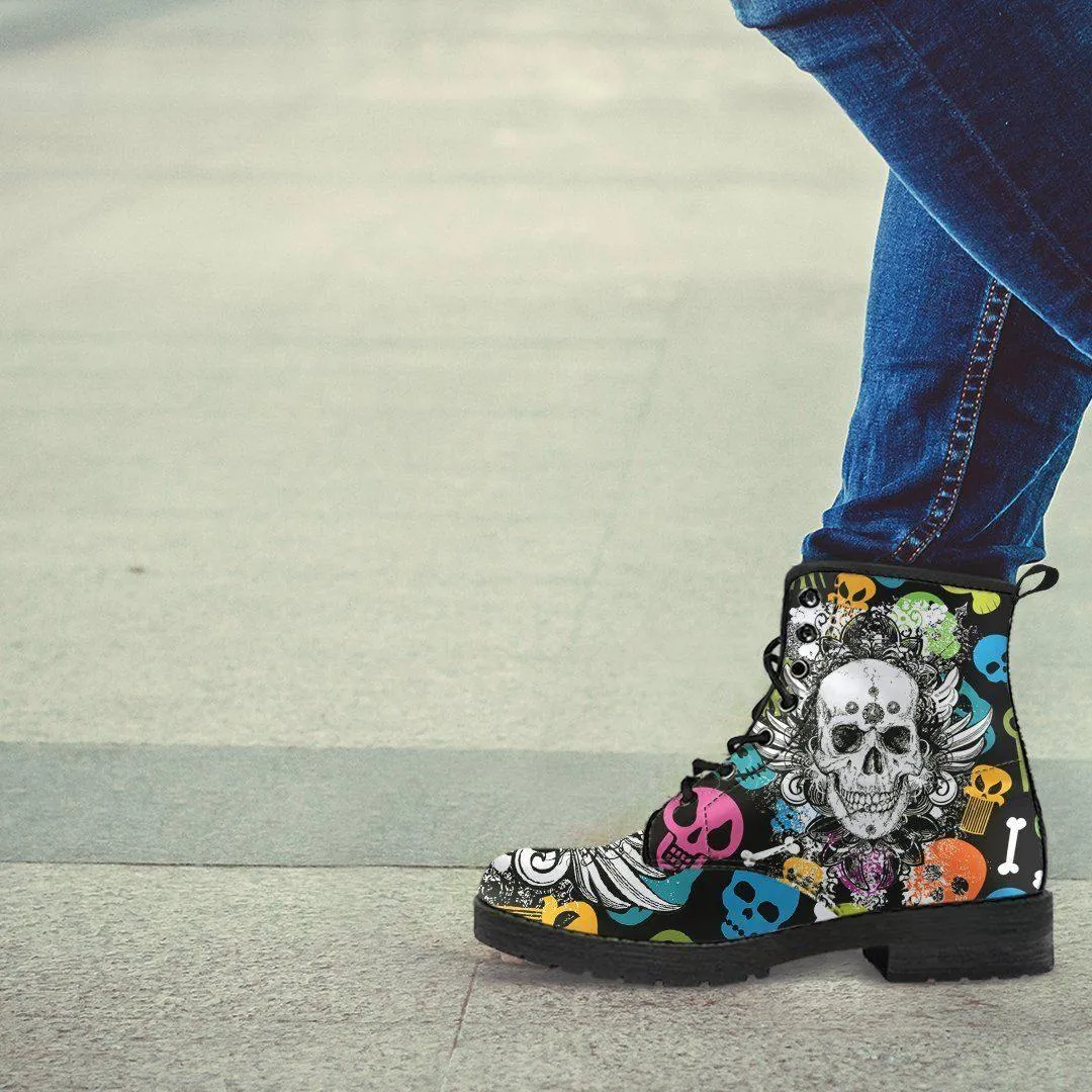 Colorful Punk Boots