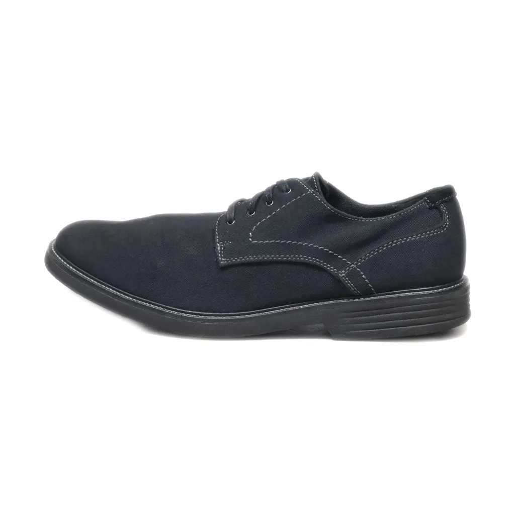 Dockers Formal Lace Ups Fabric Black Colour For Men