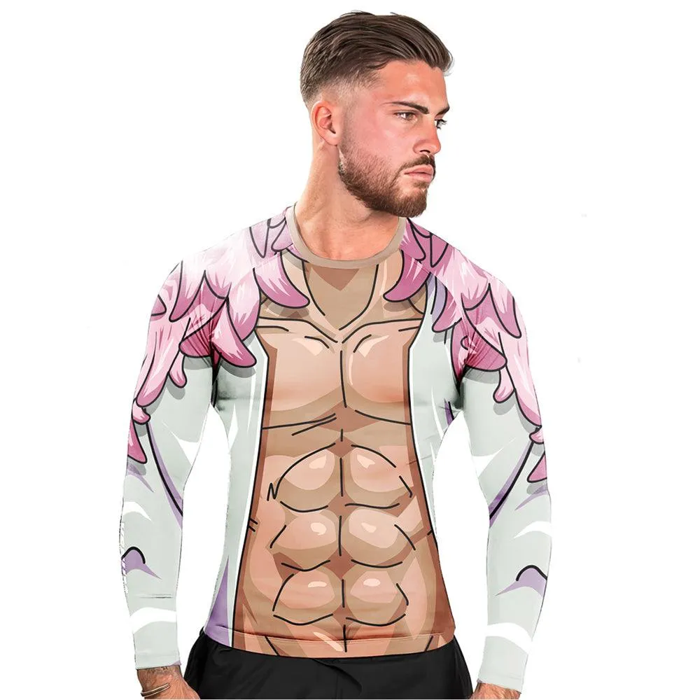 Donquixote Doflamingo Long Sleeve Rash Guard