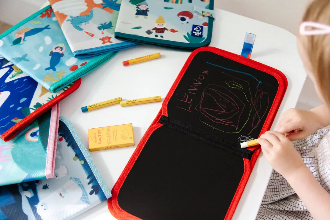Doodle It & Go Erasable Coloring Book - Timeless Wonder Gnomes by Jaq Jaq Bird