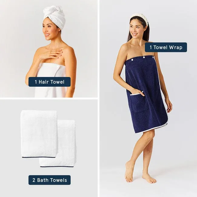 Dorm Bath Bundle (4 pieces)