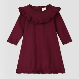 ettie   h Tressa Dress - Burgundy Knit