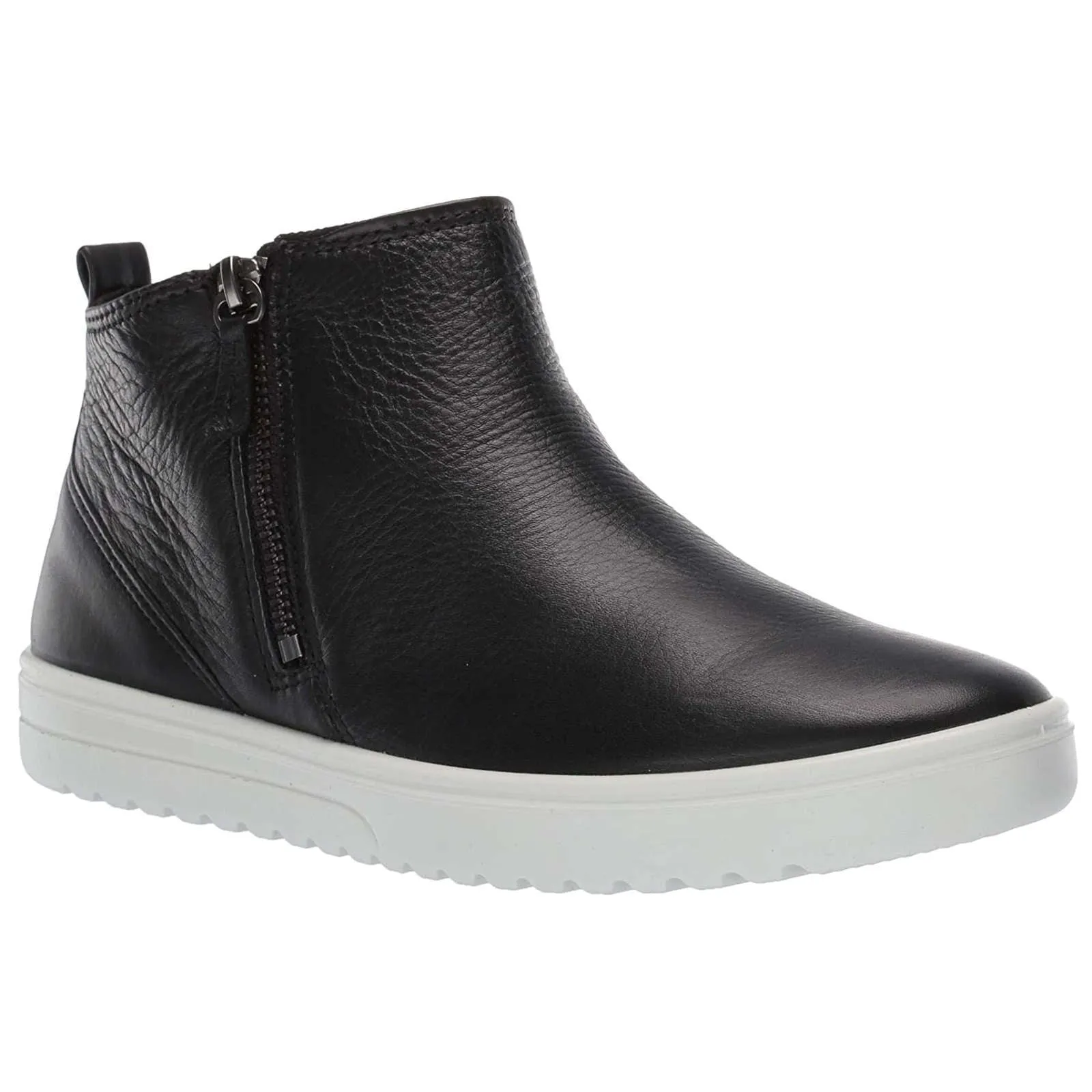 Fara Full Grain Leather Women's Zip Up Trainers