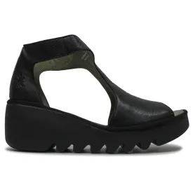Fly London BEZO306FLY Ceralin Leather Women's Wedge Heels Sandals