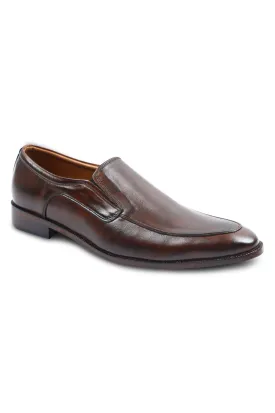 Formal Shoes For Men in Brown SKU: SMF-0156-BROWN