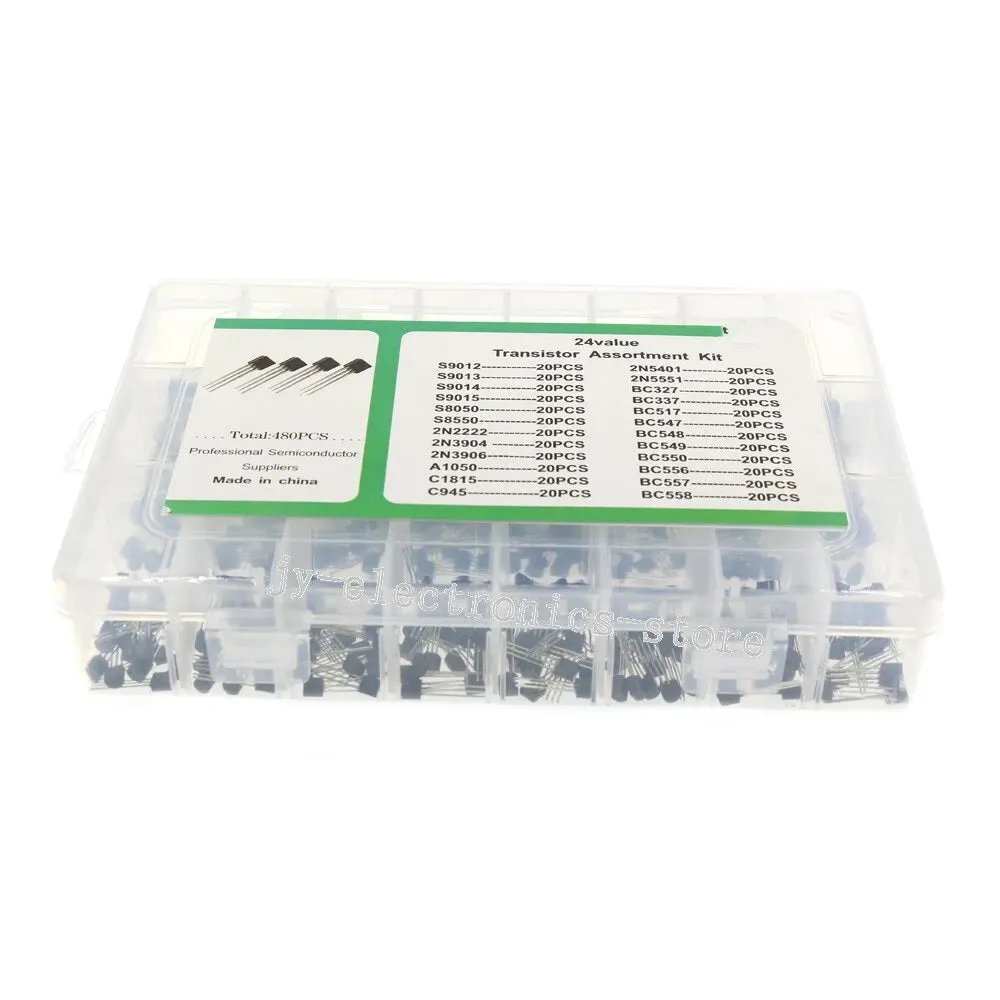 General Purpose PNP NPN Transistors Assortment Kit