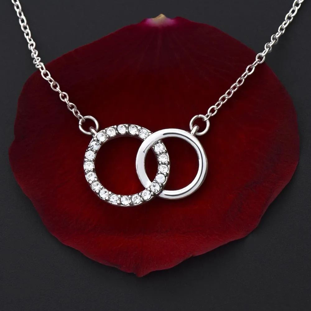 Gift for Bride, Necklace for Bride, Mom To Daughter Wedding, Perfect Pair, Gift from Mom, Gift from Mother of the Bride, Mother Daughter