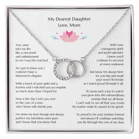 Gift for Bride, Necklace for Bride, Mom To Daughter Wedding, Perfect Pair, Gift from Mom, Gift from Mother of the Bride, Mother Daughter