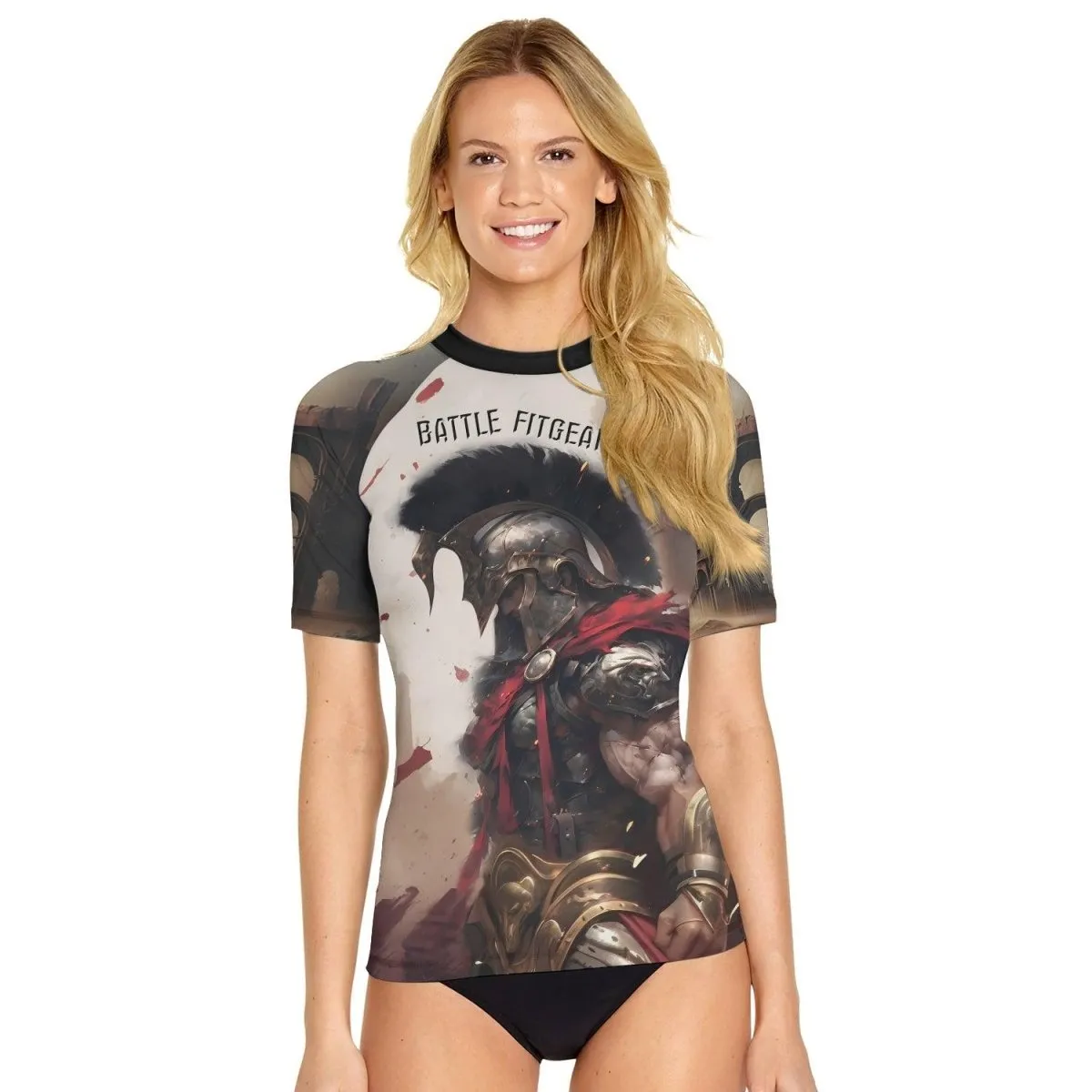 Gladiator Women's Short Sleeve Rash Guard