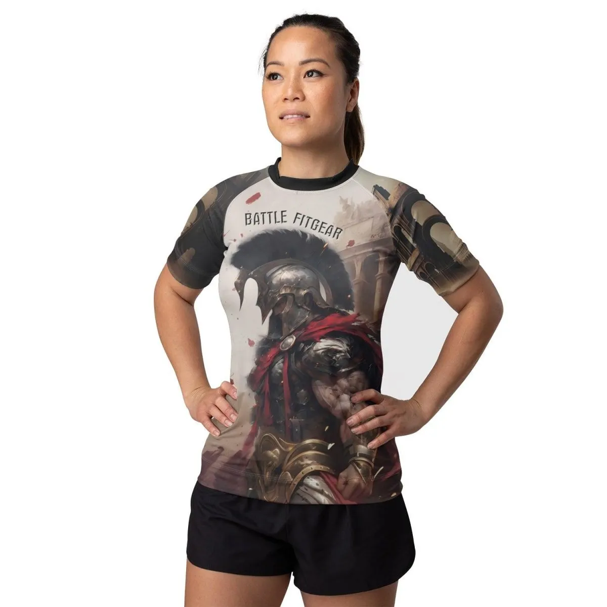 Gladiator Women's Short Sleeve Rash Guard
