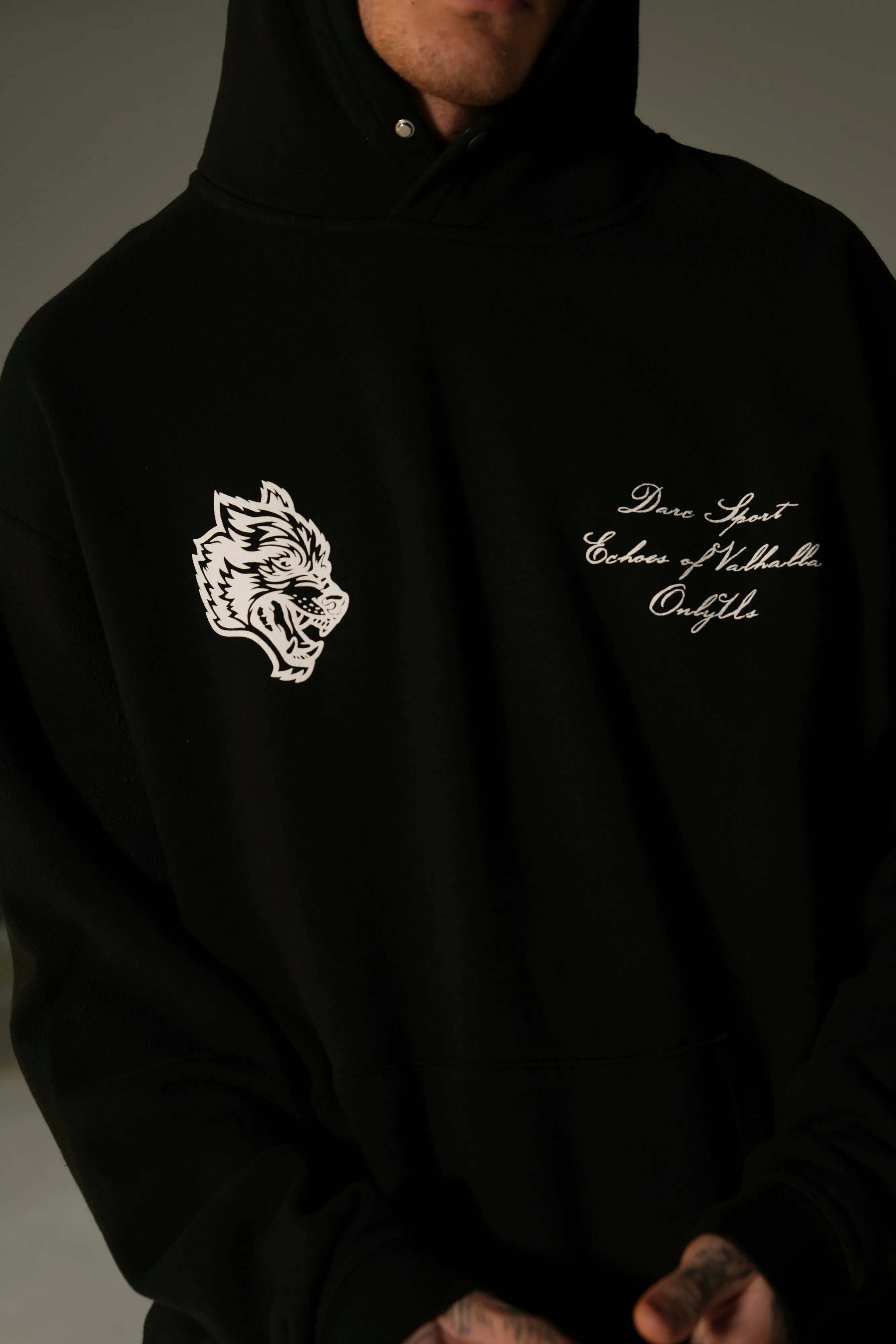 God Of Thunder "Pierce" Hoodie in Black