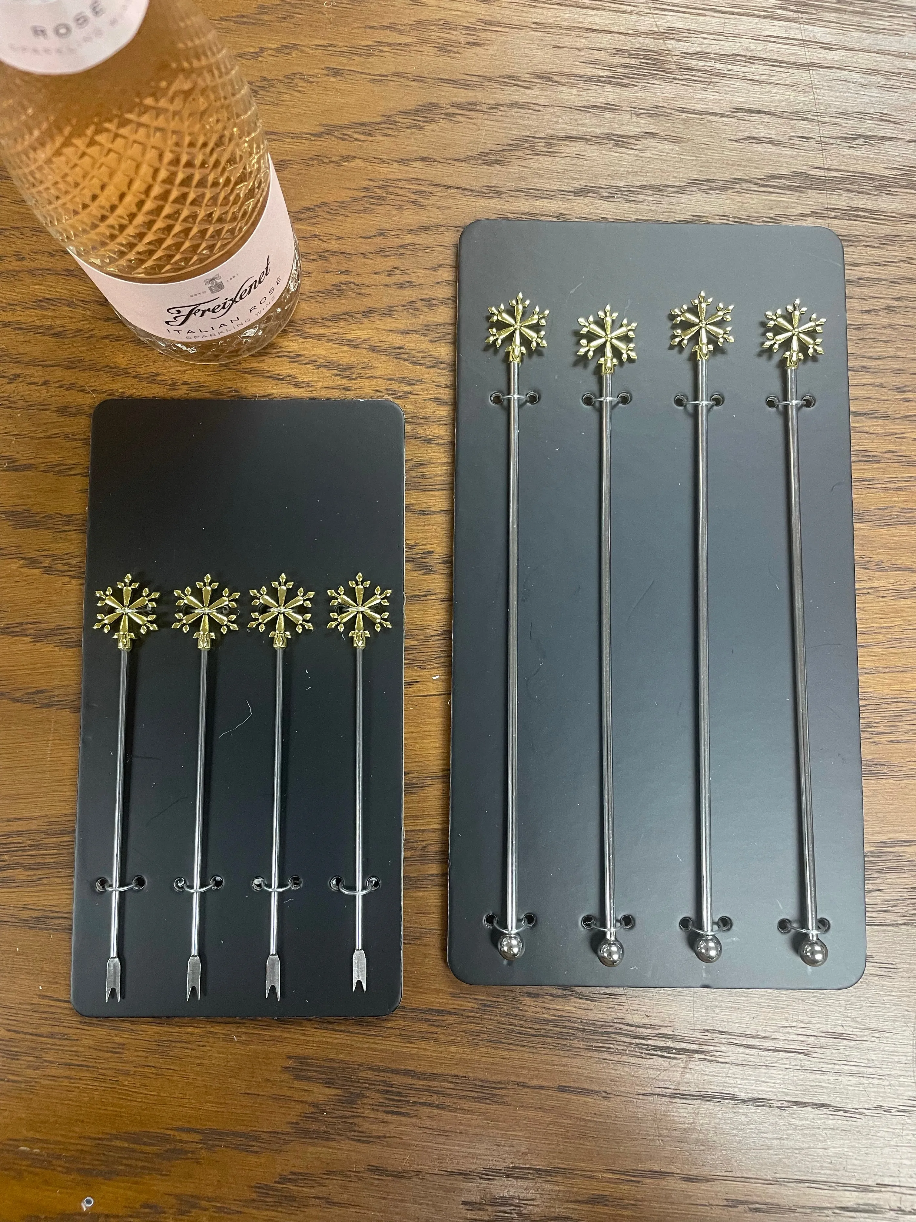 Gold Star Drink Stirrers / Cocktail Picks