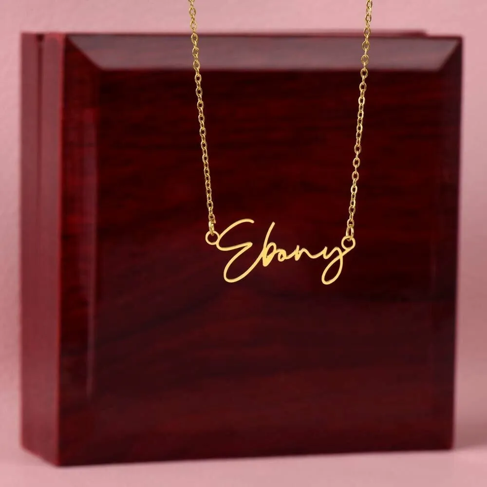 Happy Mother's Day Gift from Hubby, Mothers Day Custom Name Necklace from Husband, To Wife on Mother's Day, Mother of My Children Gift