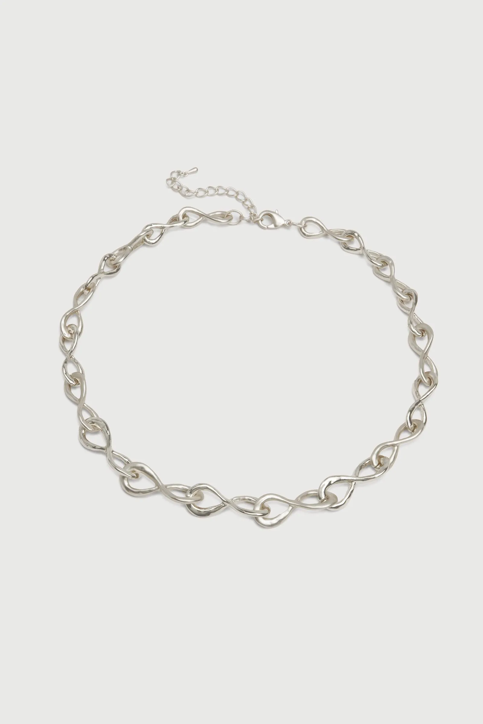 Infinity Link Collar Necklace