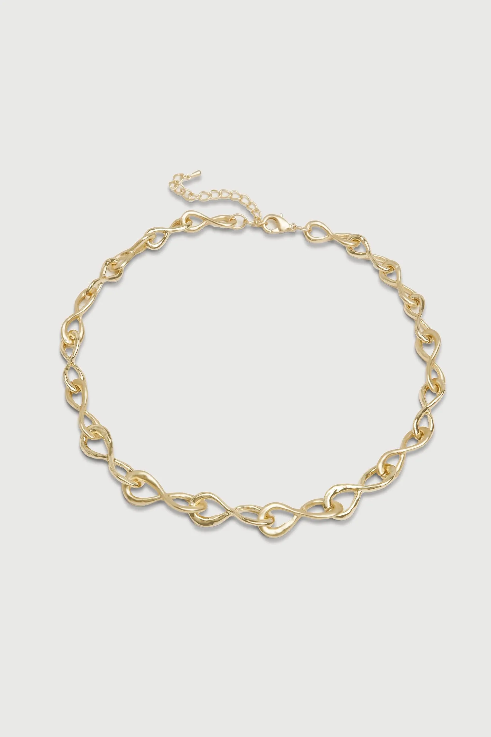 Infinity Link Collar Necklace