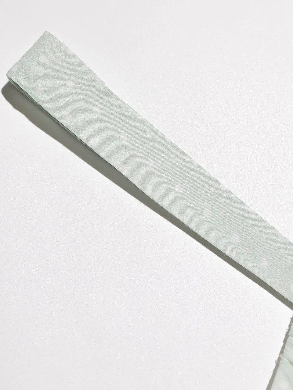 Jade Dot Long Dress