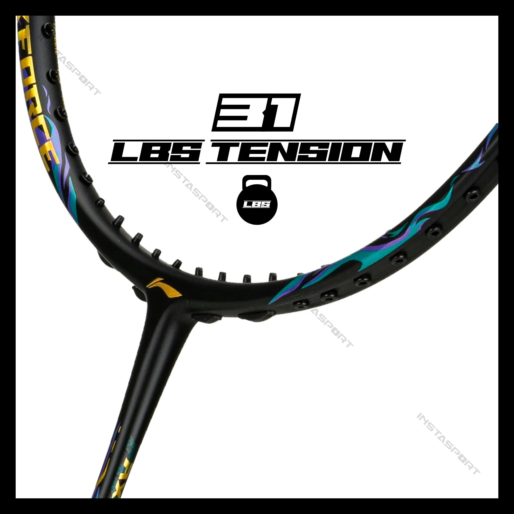 Li-Ning AXFORCE 100 (3U) Badminton Racket