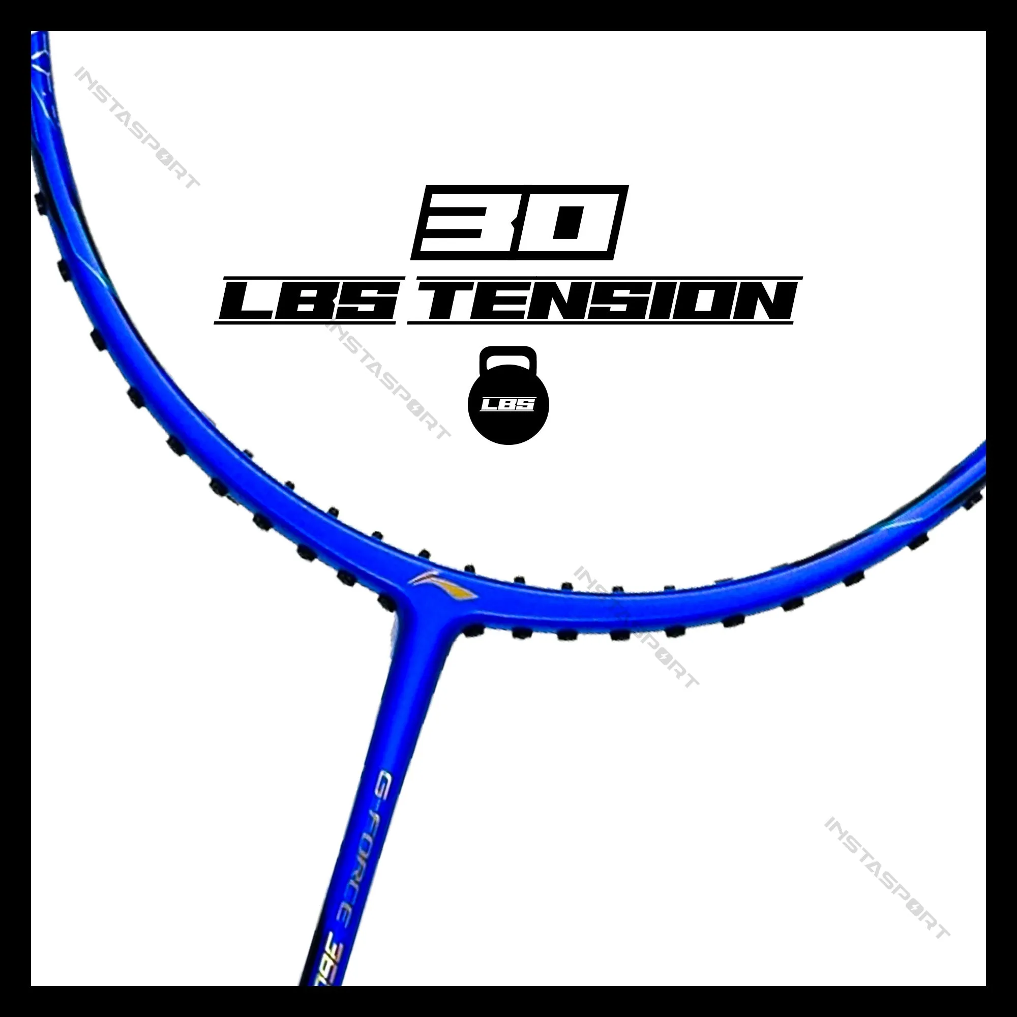Li-Ning GForce 3600 Superlite Badminton Racket (Blue/Yellow)