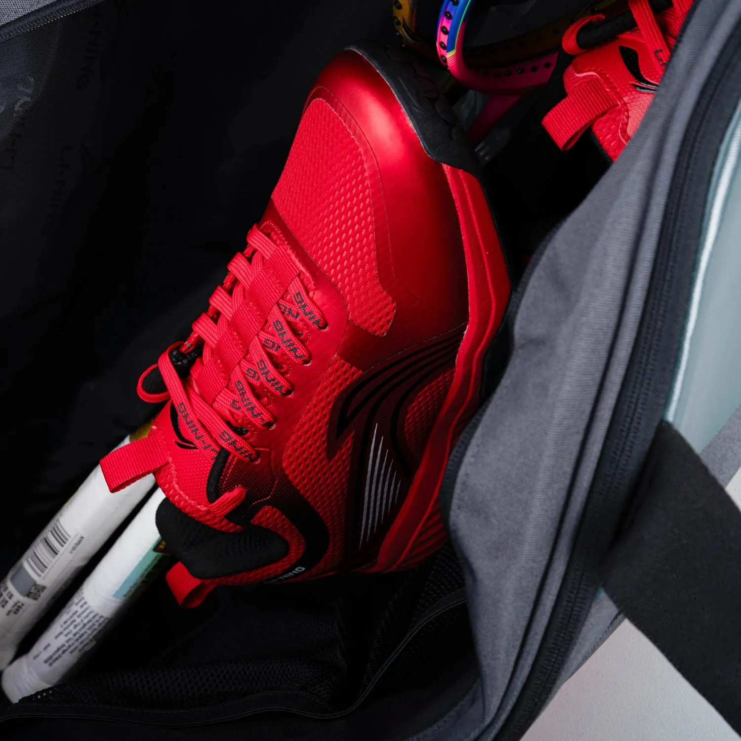 Li-Ning Stealth Square Racket Bag/Kit Bag