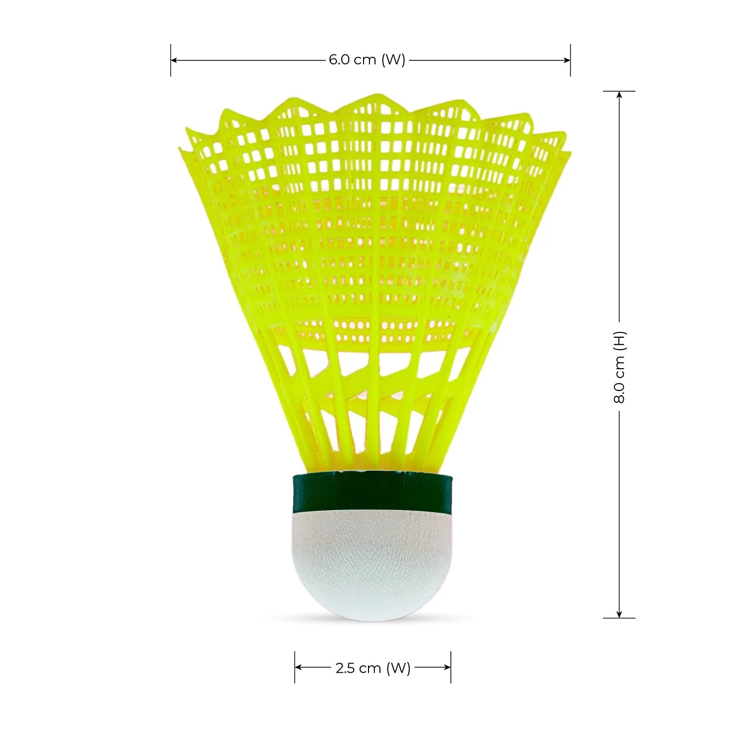 Li-Ning Swift X100 Nylon Shuttlecock Slow Speed (Yellow)