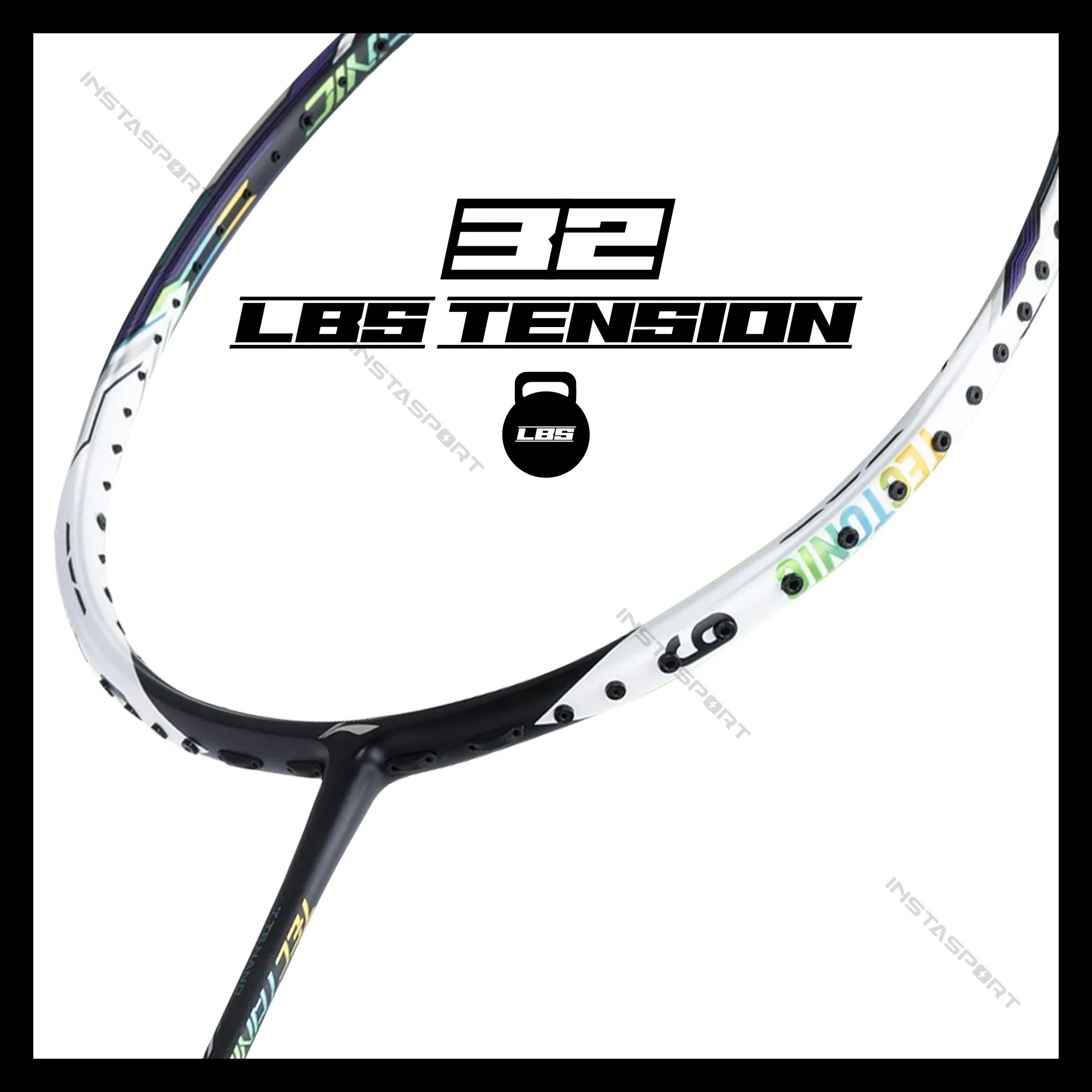 Li-Ning Tectonic 9 Badminton Racket (4U)