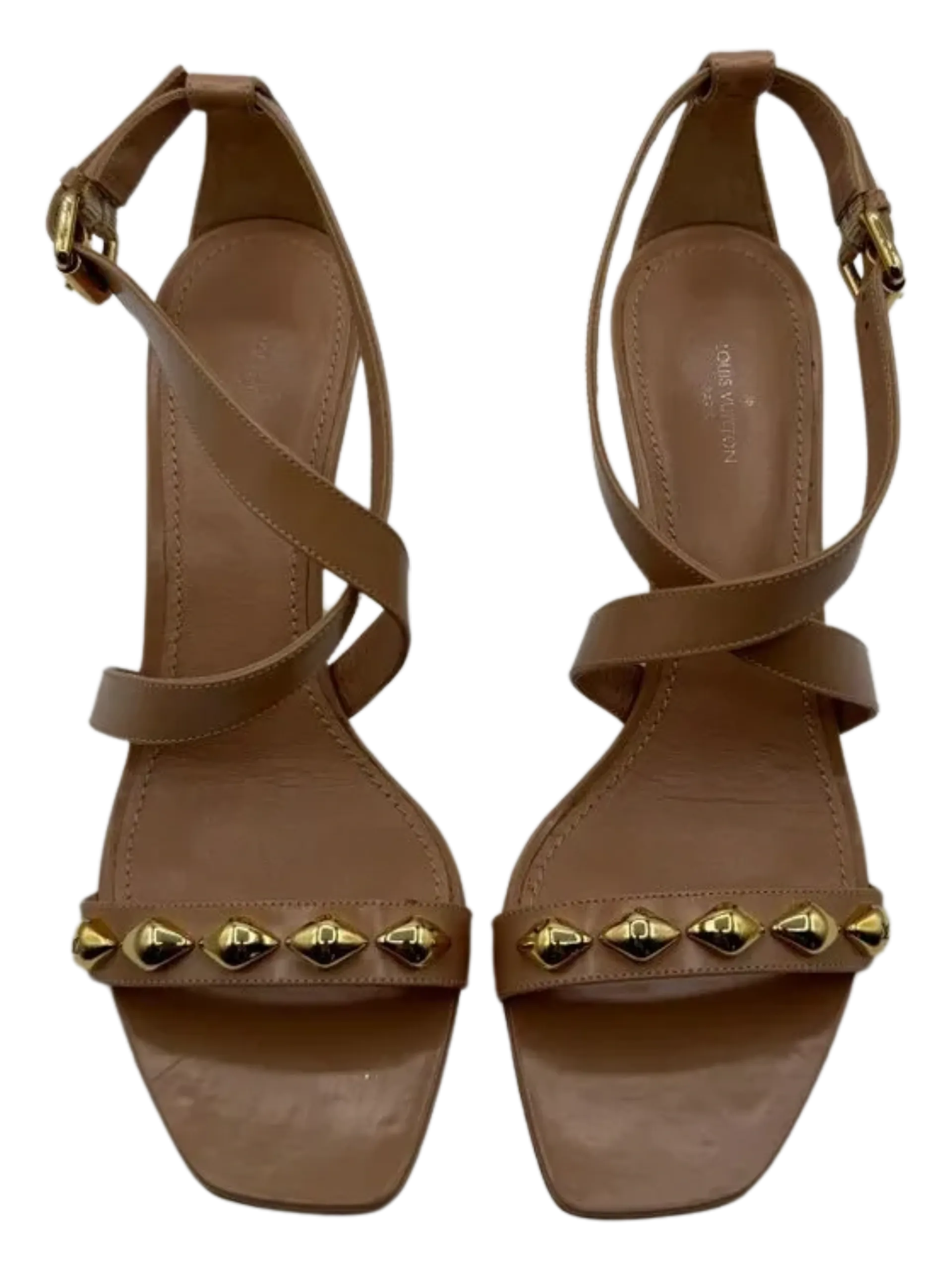 Louis Vuitton Studded Unchain Sandals