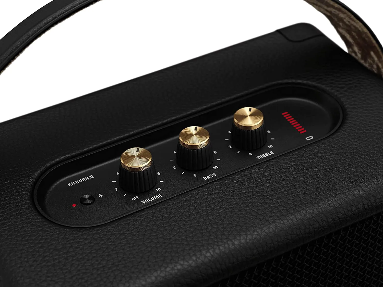 Marshall Kilburn II Portable Bluetooth Speaker (Black & Brass)