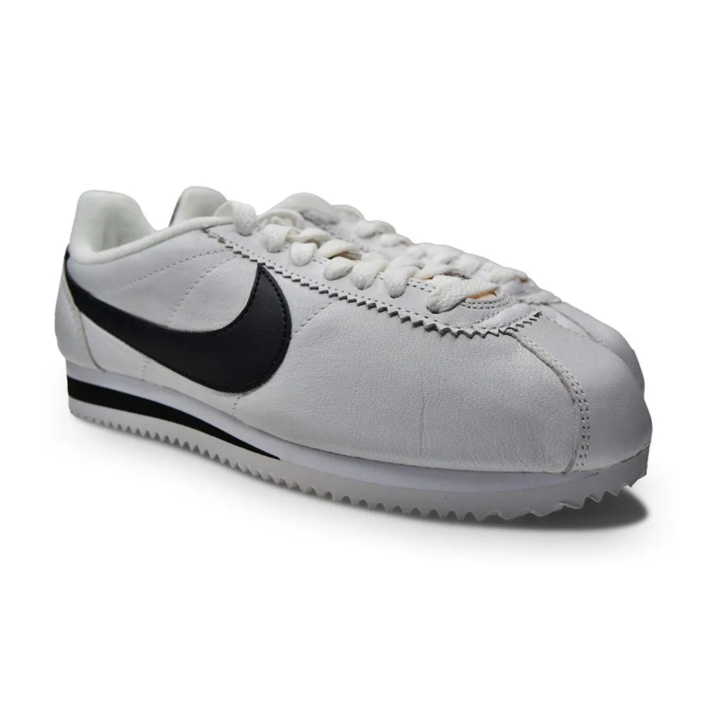 Mens Nike Classic Cortez Premium   - 807480 101 - White Black