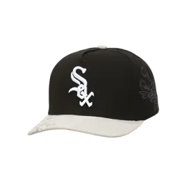 Mitchell & Ness Chicago White Sox Mayflower Pro Snapback - Black/Grey