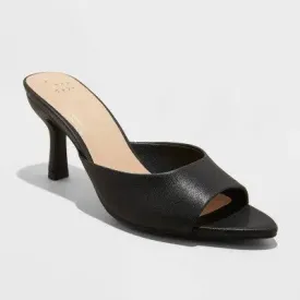 New - Women's Lupita Point Toe Heels with Memory Foam Insole - A New Day