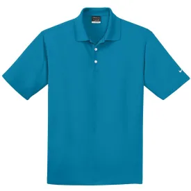Nike Men's Bright Blue Dri-FIT S/S Micro Pique Polo