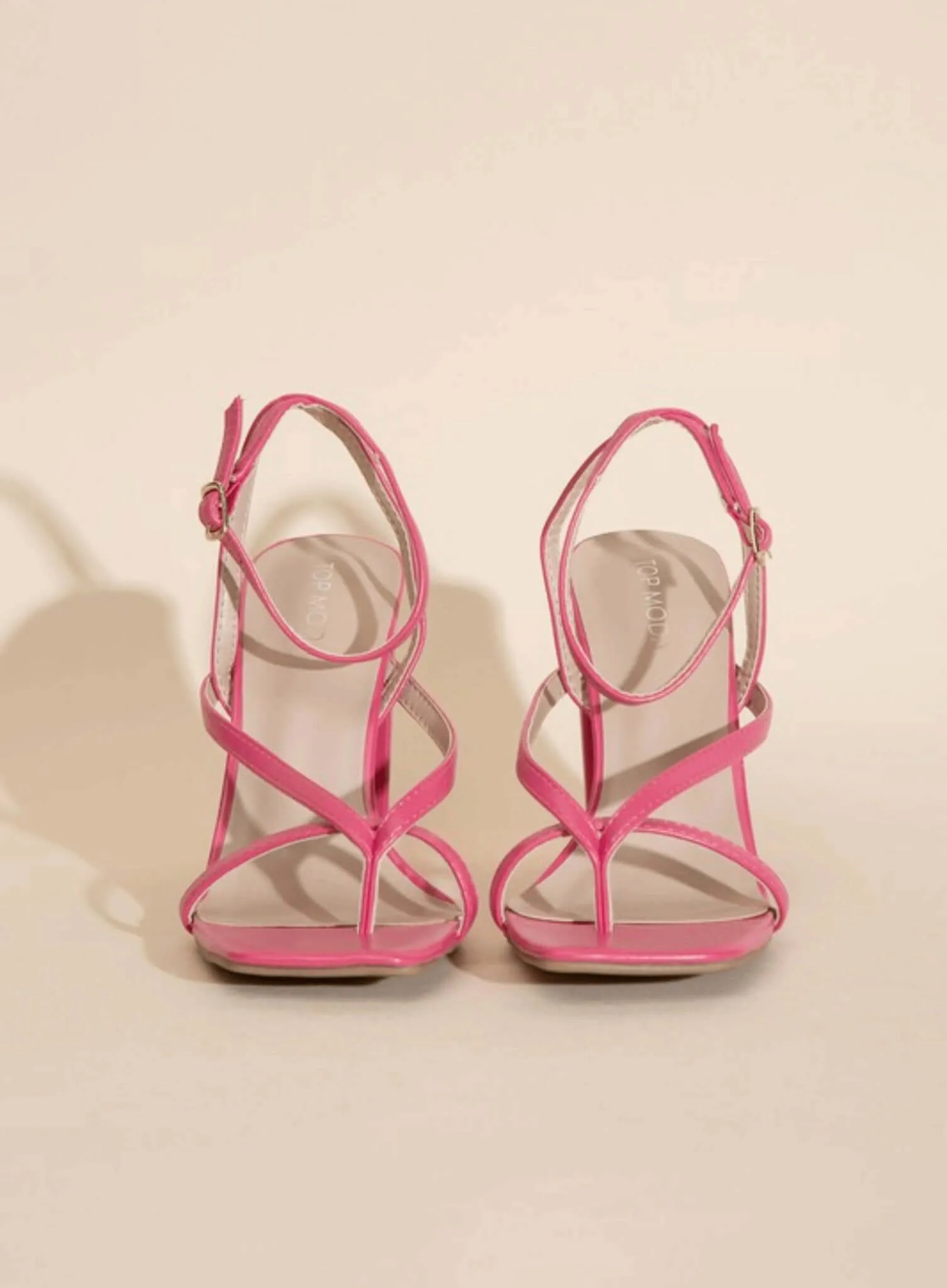 Nile-5 Thong Strappy Heels
