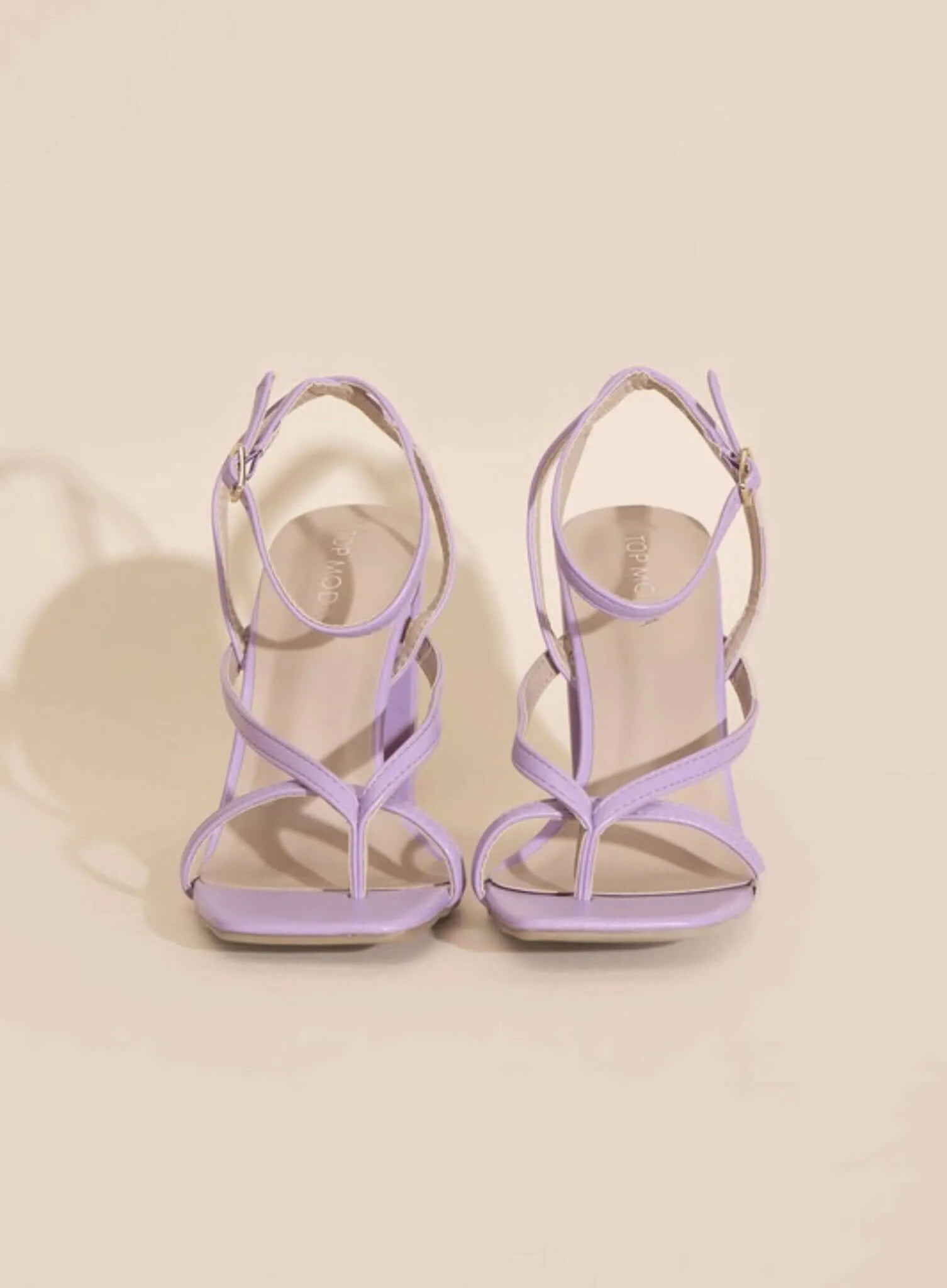 Nile-5 Thong Strappy Heels