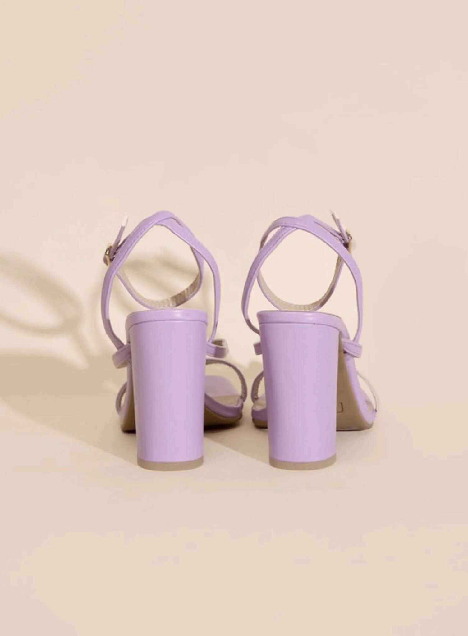 Nile-5 Thong Strappy Heels