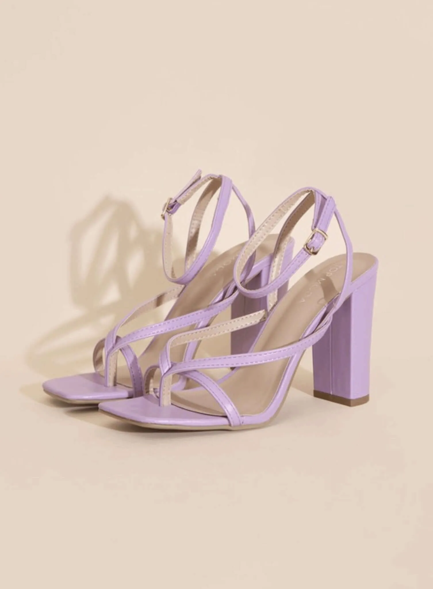 Nile-5 Thong Strappy Heels